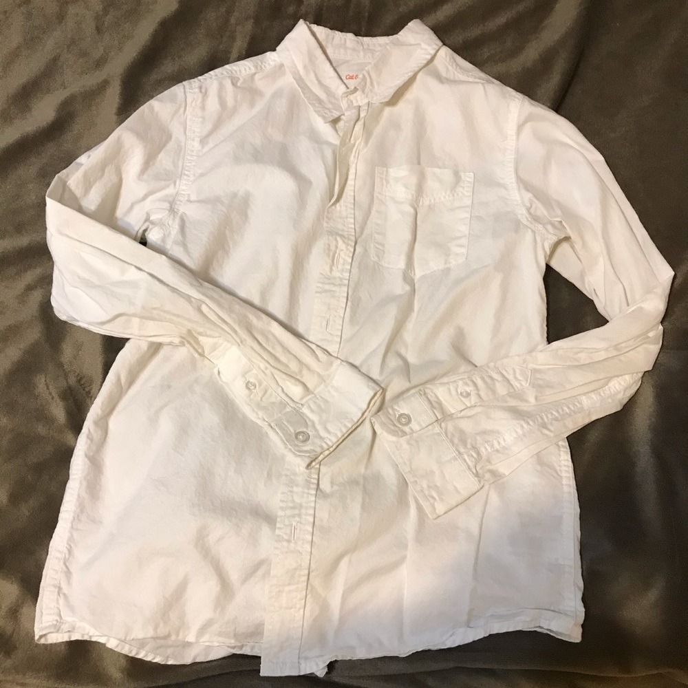 White button up shirt